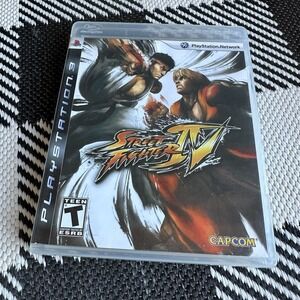 Street Fighter IV 4 (PlayStation‎ 3 PS3) Complete Excellent